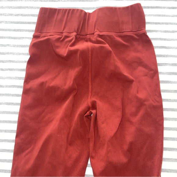 Byegreis High Waist leggings Brick Red Small - Picture 4 of 5